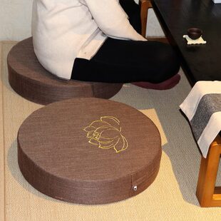打坐垫佛寺院禅修垫加厚拜垫佛大拜垫蒲团用跪拜地垫 跪垫家用堂