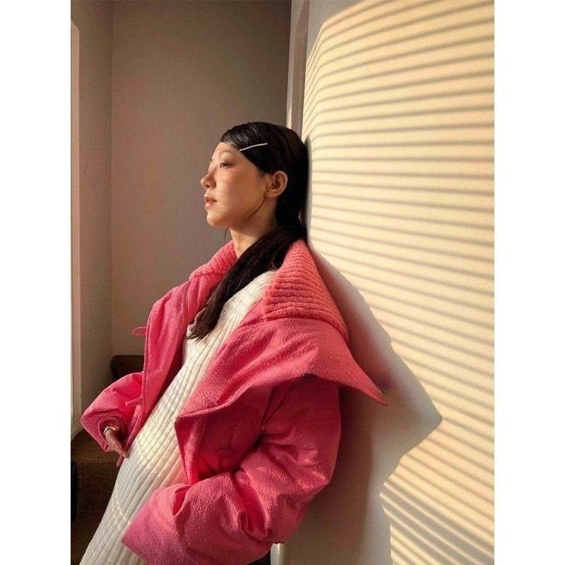 2025年新款棉服女冬季短款韩版宽松设计感棉衣小个子棉袄洋气外套