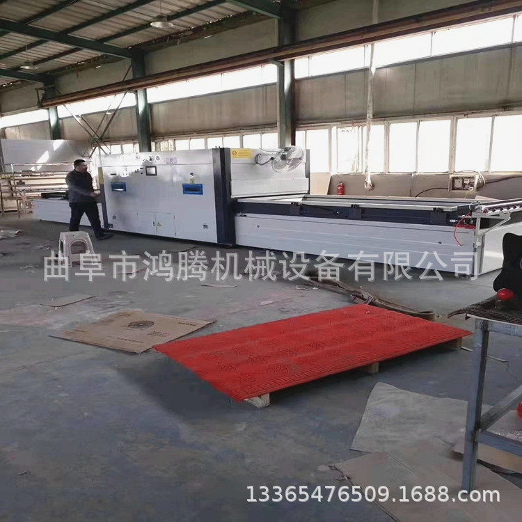 自动进出仓皮革木门真空覆膜机 板式家具吸塑覆膜机 性能好价格低