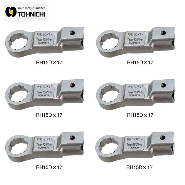 TOHNICHI东日RH19DX14梅花扳手头RH19DX17 扭力扳手头RH19DX18