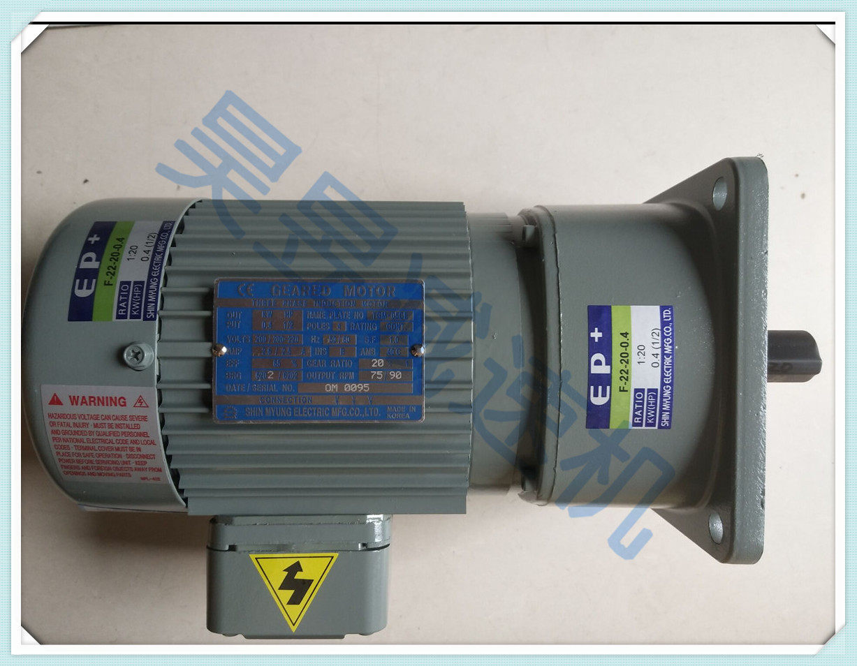 TGM-05CE TGM-05CE F-22-20-0.4 F-28- 10-0.75 SHIN MYUNG减速机