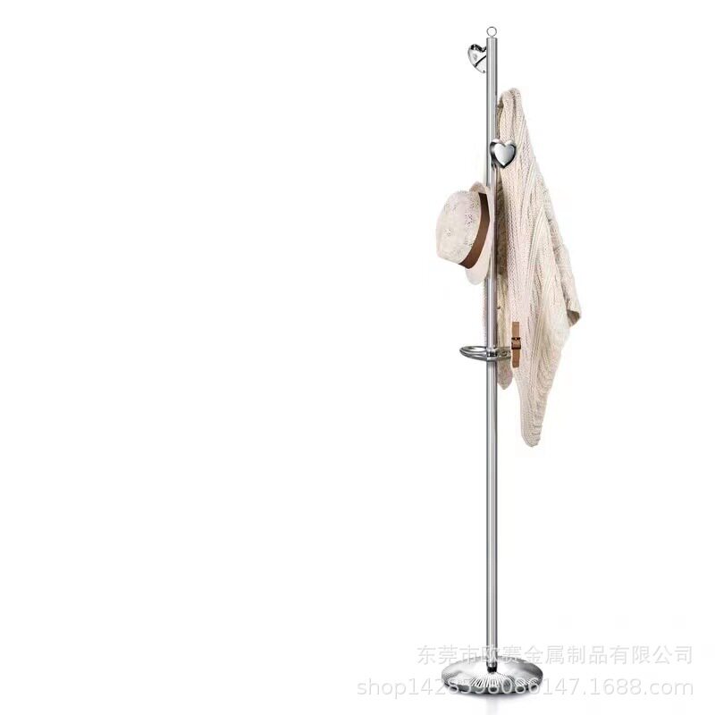 轻奢不锈钢落地衣帽架