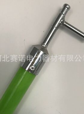 绿色环氧树脂绝缘棒 绝缘杆 高压操作杆拉闸杆3节4米10kv高压拉杆
