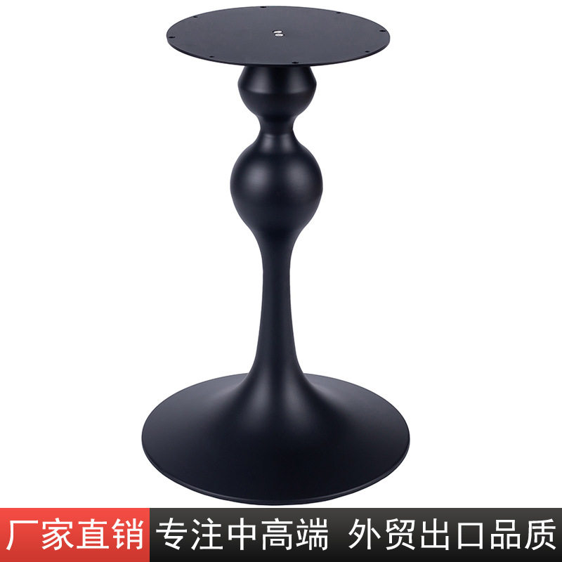 欧式复古葫芦形铁艺桌腿支架