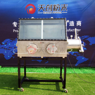 真空不锈钢手套箱 GBV-1 操作箱迎面为钢化玻璃，视角广阔