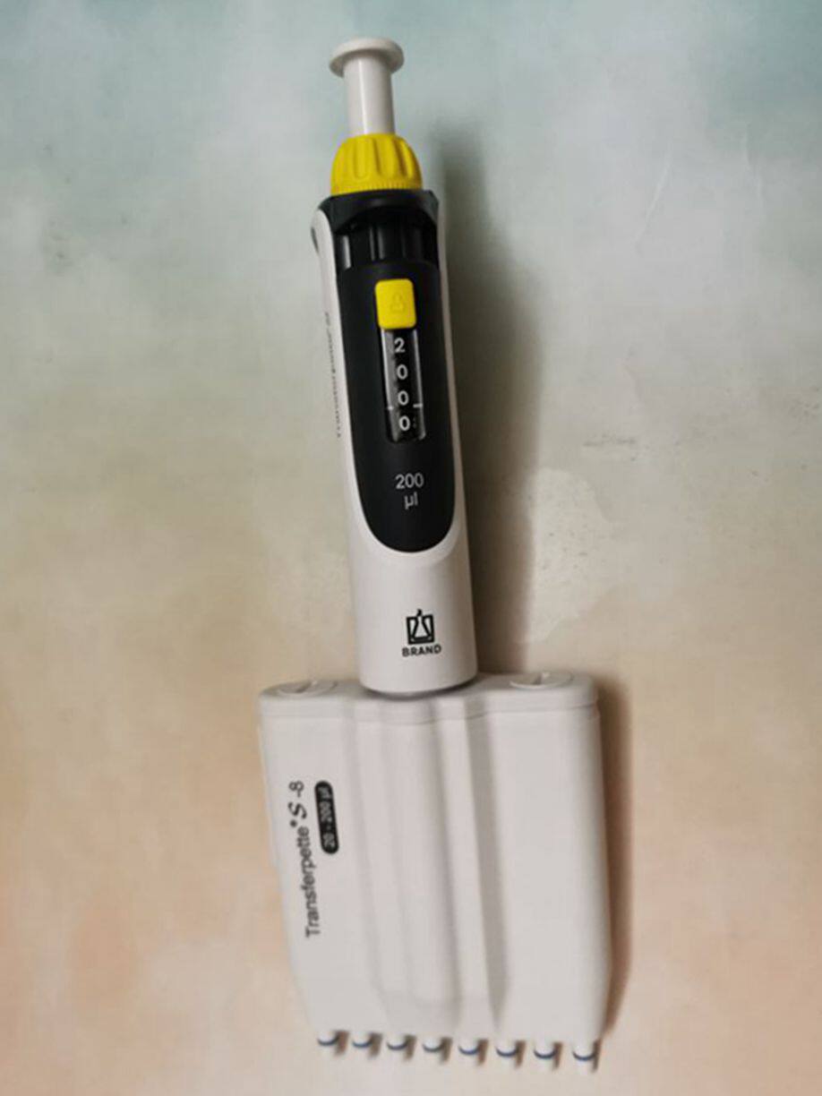 普兰德brand 30-300ul 8道手动数字可调量程移液器 705912