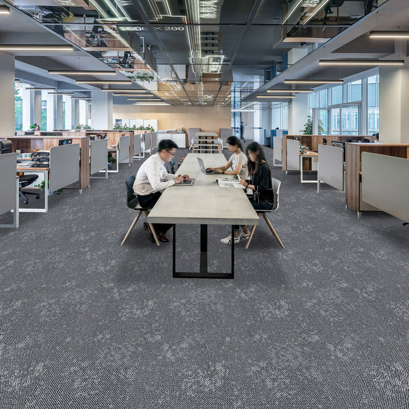 办公室地毯方块拼接商用公司写字楼加厚长条办公大面积满铺全铺