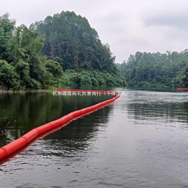 多规格聚乙烯拦污浮筒水上拦垃圾水草浮体水上赛道拦截警示浮漂