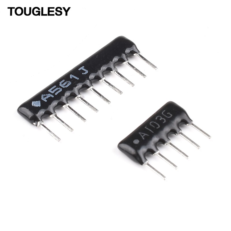 9脚9P排阻A103J/102G 1K2.2K4.7K5.1K10K100 220 330470欧560R