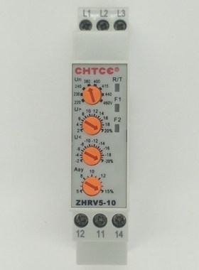 CHTCC继电器 三相电压保护 ZHRV5-10/M460 相序器 CHTCE正鸿