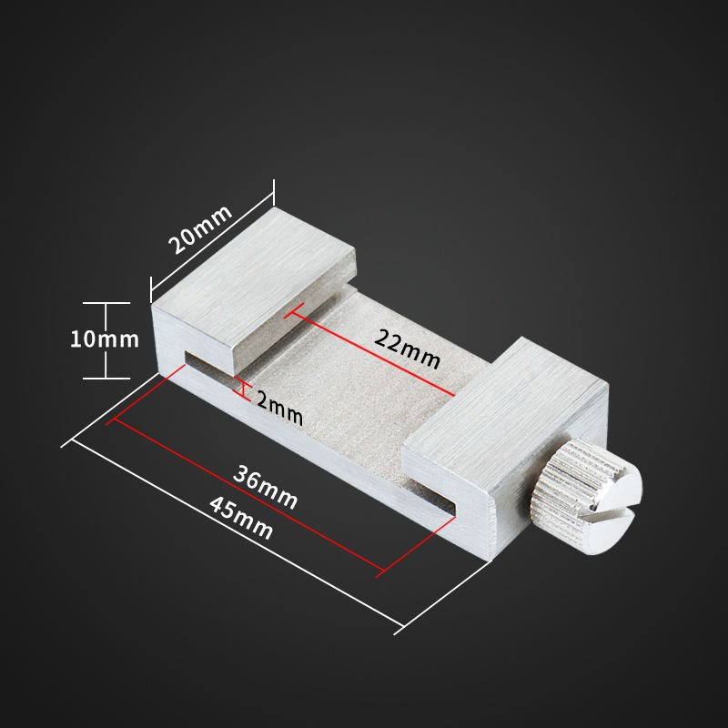 钢尺卡定位滑块钢板尺限位490块木工划线卡位尺块直划线位器限位