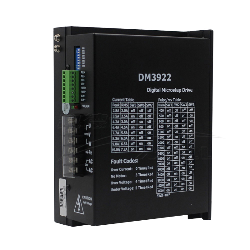 三相86/110/130步进电机驱动器DM3722/3522/3922 交流220V 7/10A
