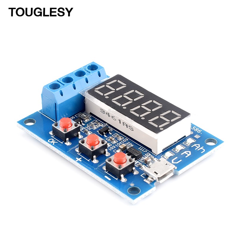 电池容量测试仪表外接负载放电型12V铅酸电池18650电池容量测试仪