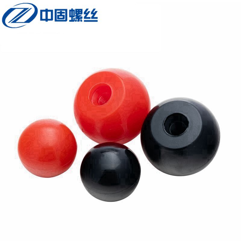 胶木球形手拧螺母 圆形手柄螺母 塑料螺母 圆球手把螺母 m6-m12