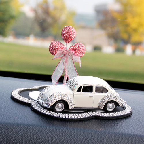 甲壳虫女士车内香薰车用香氛持久淡香个性创意汽车上装饰品摆件