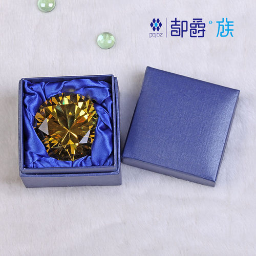 水晶摆件大钻石宝石原石模型魔法紫水晶球男童现代房间装饰品摆件