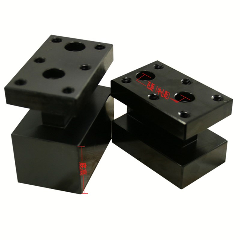 双排排刀架 工字型刀架配整套螺丝T型块 排刀板上固定刀架C钻座