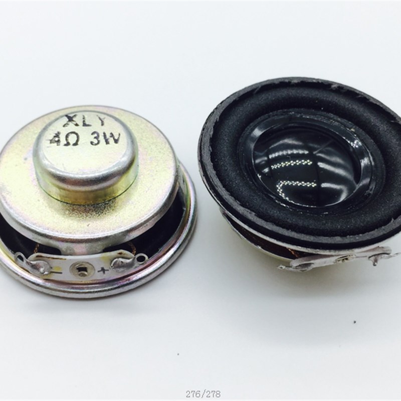 全新40MM喇叭 1.5寸扬声器 4欧3W小喇叭 43W 4欧3瓦全频喇叭