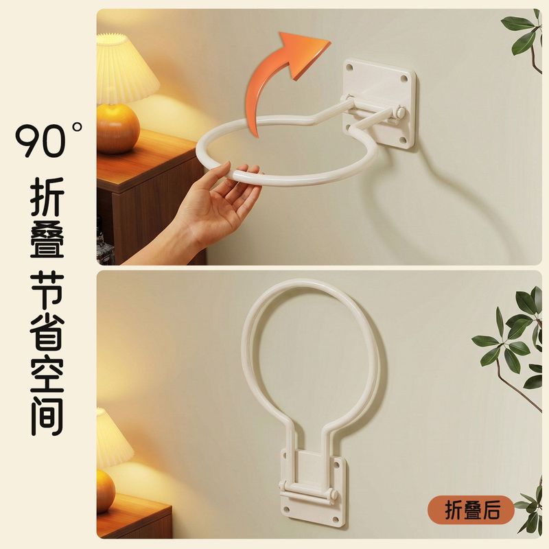 免打孔上墙可折叠球类收纳架省空间儿童足球排球篮球简易置物架