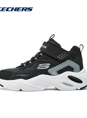 SKECHERS(斯凯奇)|（新款）2024冬男童童鞋 405266L-BKSL