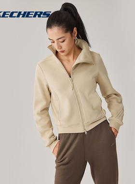 SKECHERS(斯凯奇)|（新款）2025冬女针织外套 P425W070-028R