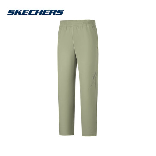 Skechers斯凯奇长裤26春男百搭休闲加绒保暖梭织裤 P126M009/01DR