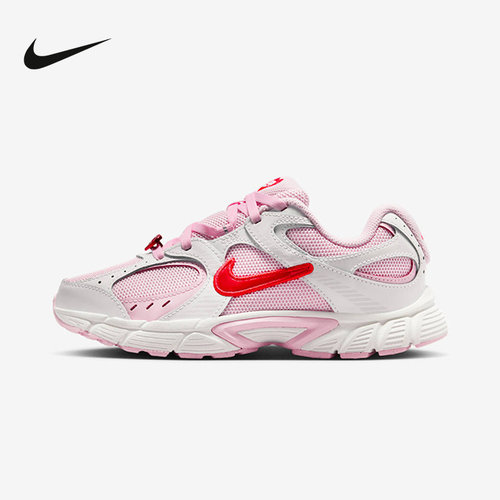 Nike耐克女鞋粉白色V5 RNR大童运动鞋轻便网面鞋跑步鞋IQ0221-121
