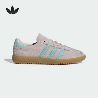 adidas阿迪达斯T头鞋复古风2025夏女BERMUDA德训板鞋JS0256