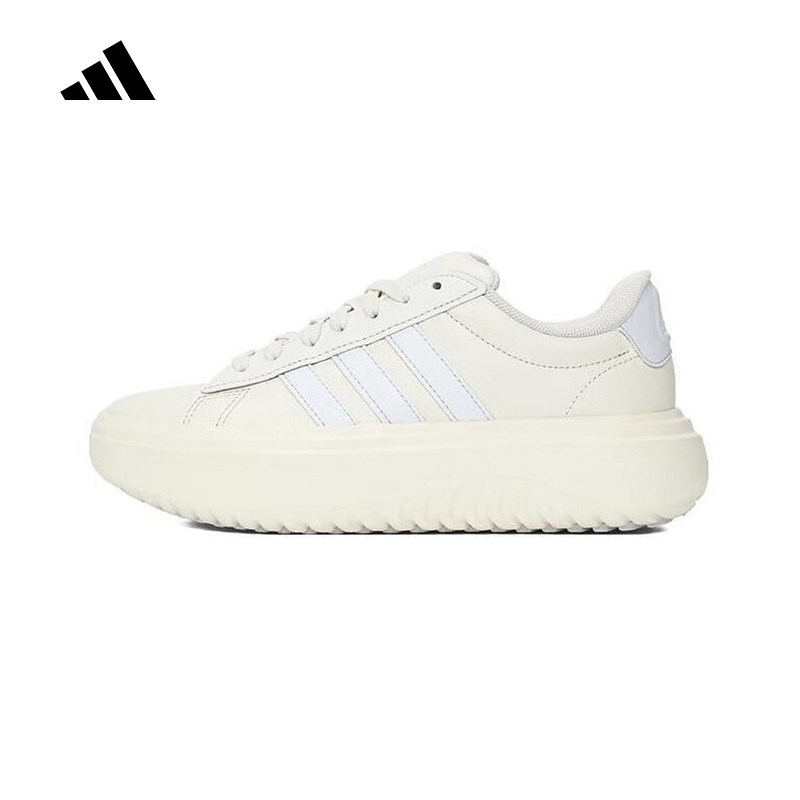 adidas阿迪达斯女鞋2025夏新款运动休闲鞋复古舒适透气厚底JQ1078,运动鞋new,运动休闲鞋,淘宝优惠券,粉丝福利购,淘宝优惠卷