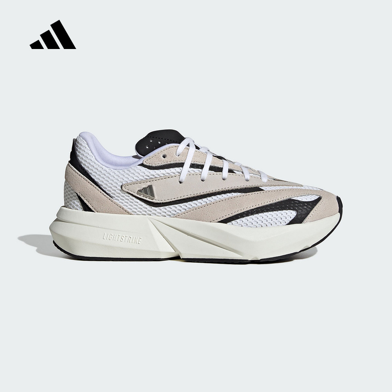 adidas阿迪达斯宋雨琦同款稳定缓震回弹运动休闲鞋流光跑鞋JH6962