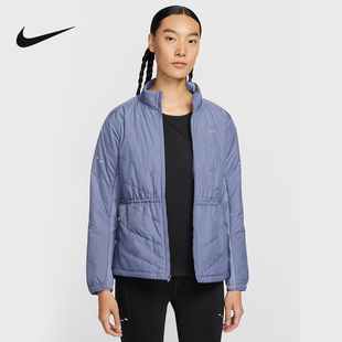 耐克棉夹克女Therma 499 FIT轻盈运动透气户外中层保暖棉服HV2745