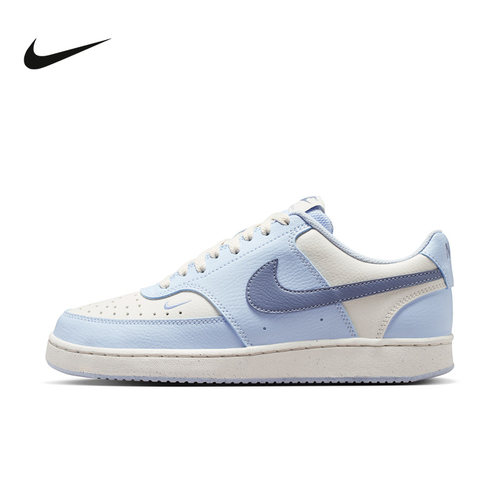 Nike耐克女鞋秋新款COURT运动鞋黑白低帮复古休闲板鞋DH3158-003