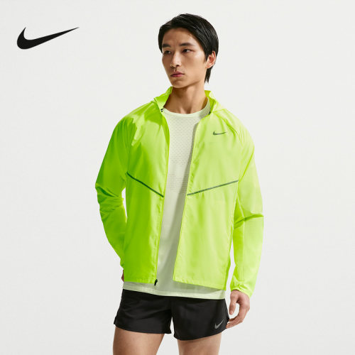NIKE耐克外套男装2026春夏季新款透气立领休闲梭织夹克IF1289-072