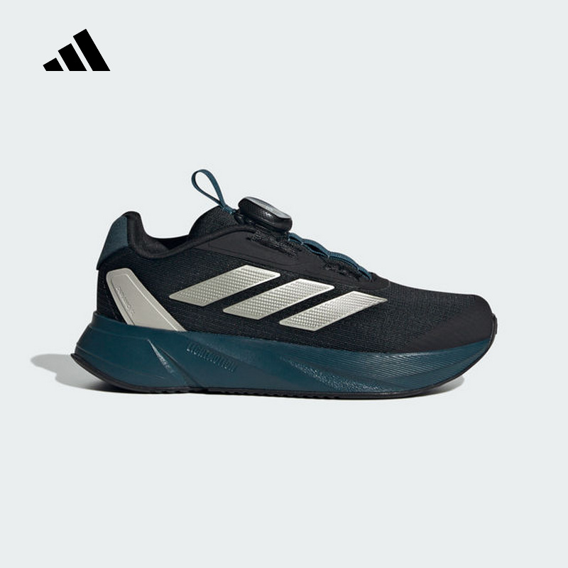 adidas阿迪达斯2024冬男小童跑步鞋DURAMO SL BOA K运动鞋 IE9100