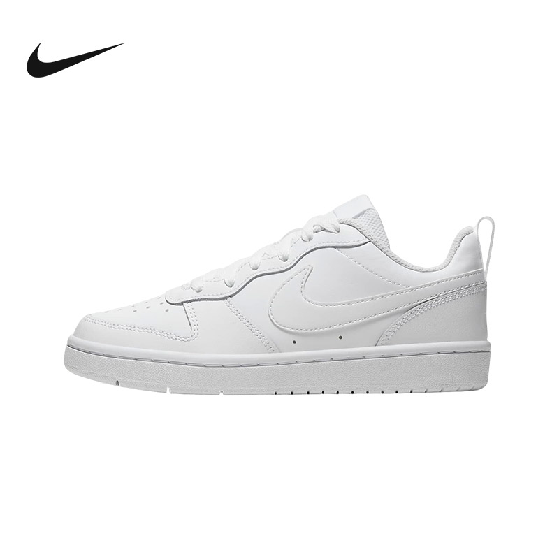 Nike Air Force 1 AF1耐克男鞋白黑色空军一号低帮板鞋BQ5448-100
