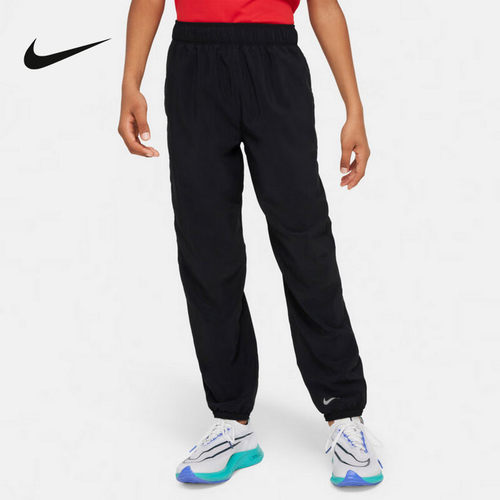 Nike耐克男大童裤子秋季新款Dri-FIT训练运动长裤FN8371-010