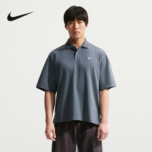 NIKE耐克夏季新款男子高尔夫运动针织翻领T恤POLO短袖 IF0732-451