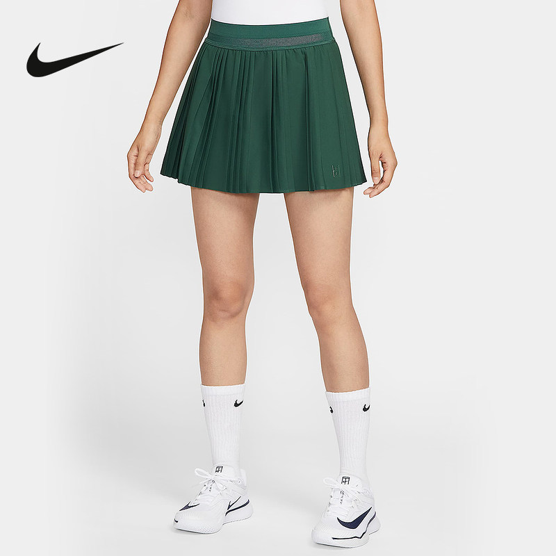 NIKE耐克夏新款女子速干网球半身裙郑钦文同款训练短裙FZ6513-323,运动服/休闲服装,运动半身裙,淘宝优惠券,粉丝福利购,淘宝优惠卷