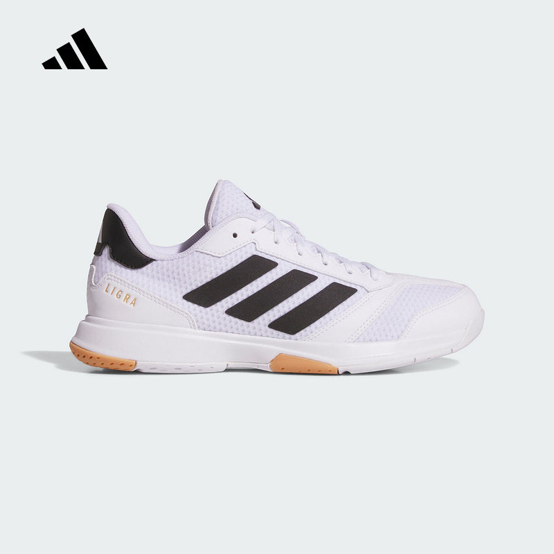 adidas阿迪达斯女鞋2025春季Ligra 8 W球拍运动鞋羽毛球鞋IH81,运动鞋new,运动休闲鞋,淘宝优惠券,粉丝福利购,淘宝优惠卷