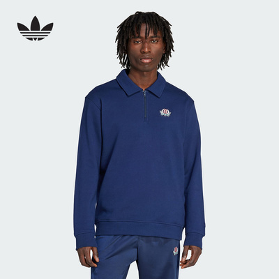 阿迪达斯 （adidas）|（新款）2025冬男POLO领卫衣 JX8173