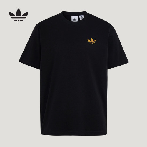 adidas阿迪达斯三叶草2026夏男纯棉舒适休闲运动短袖T恤 LE7353