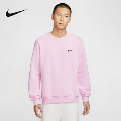 NIKE耐克春秋Dri-FIT男子速干篮球圆领针织简约运动衫IB5504-663