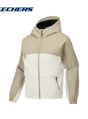 斯凯奇运动2025夏女梭织外套 P225W106-00V7