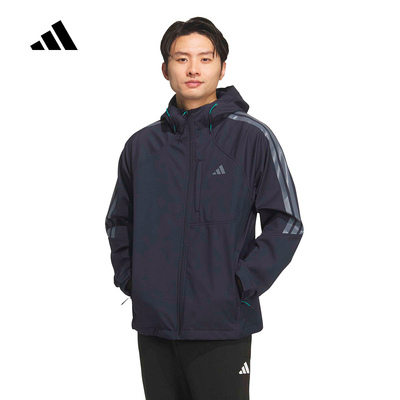阿迪达斯 （adidas）|（新款运动）2026春男梭织夹克 KR2498