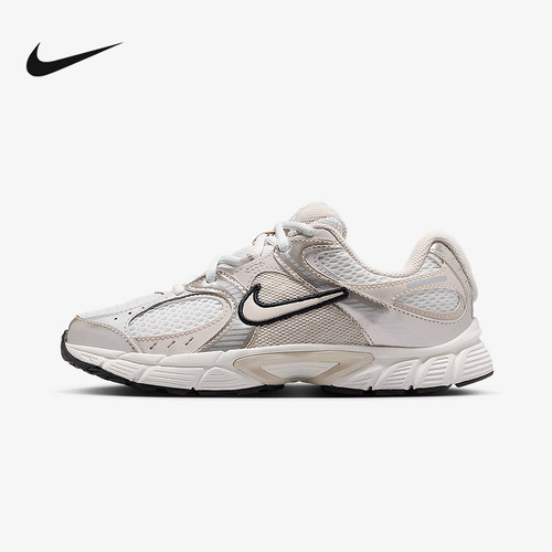 耐克男女童鞋NIKE V5 RNR透气运动鞋网眼轻便复古跑鞋HQ6411-102