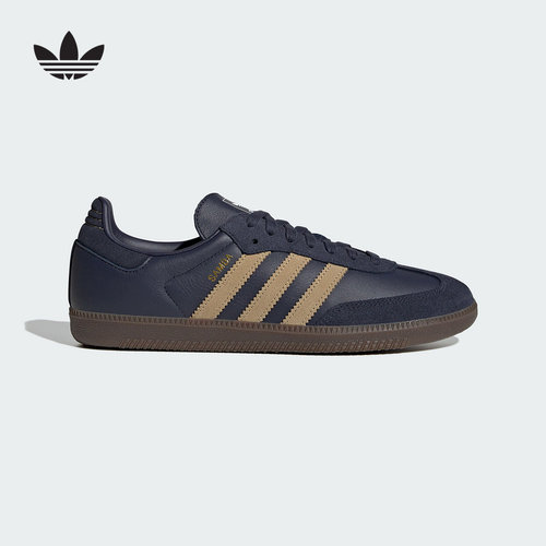 adidas阿迪达斯三叶草男女SAMBA OG德训T头鞋低帮休闲板鞋 JR0894
