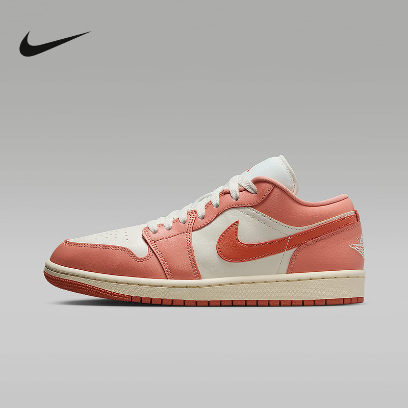 耐克Jordan AJ1复古篮球鞋女鞋运动鞋低帮缓震轻便板鞋DC0774-180