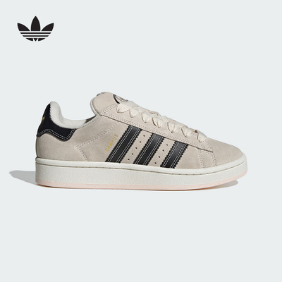 adidas阿迪达斯2025新款女CAMPUS经典运动滑板鞋面包鞋舒适JQ5733