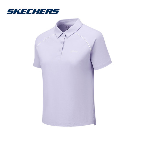 SKECHERS(斯凯奇)|（新款）2025夏女短袖POLO衫 P225W141-00FW