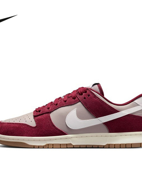 Nike耐克男鞋DUNK LOW RETRO红色新年低帮滑板鞋运动鞋IB6399-004